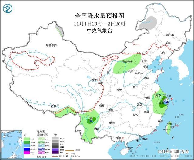 “康妮”或在浙江温岭登陆，江浙沪等地有大暴雨，京津冀局地有强浓雾 台风影响东南沿海