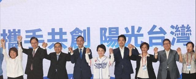 国民党“全代会”卢秀燕站C位 2028大选呼声高