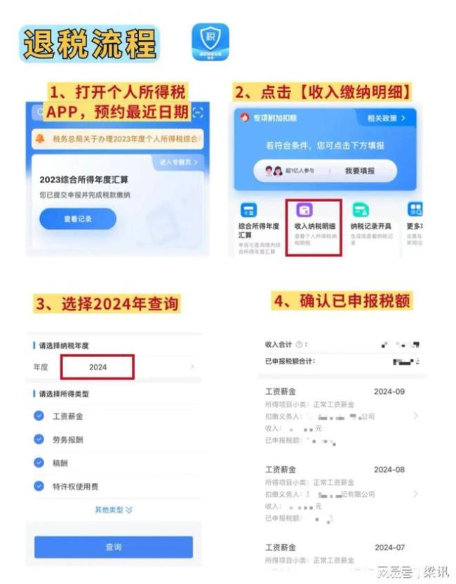 2025退税攻略来了 这些流程一定要谨慎填写添加