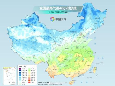 全国大部将以偏暖姿态迎接2025年 短暂降温后升温